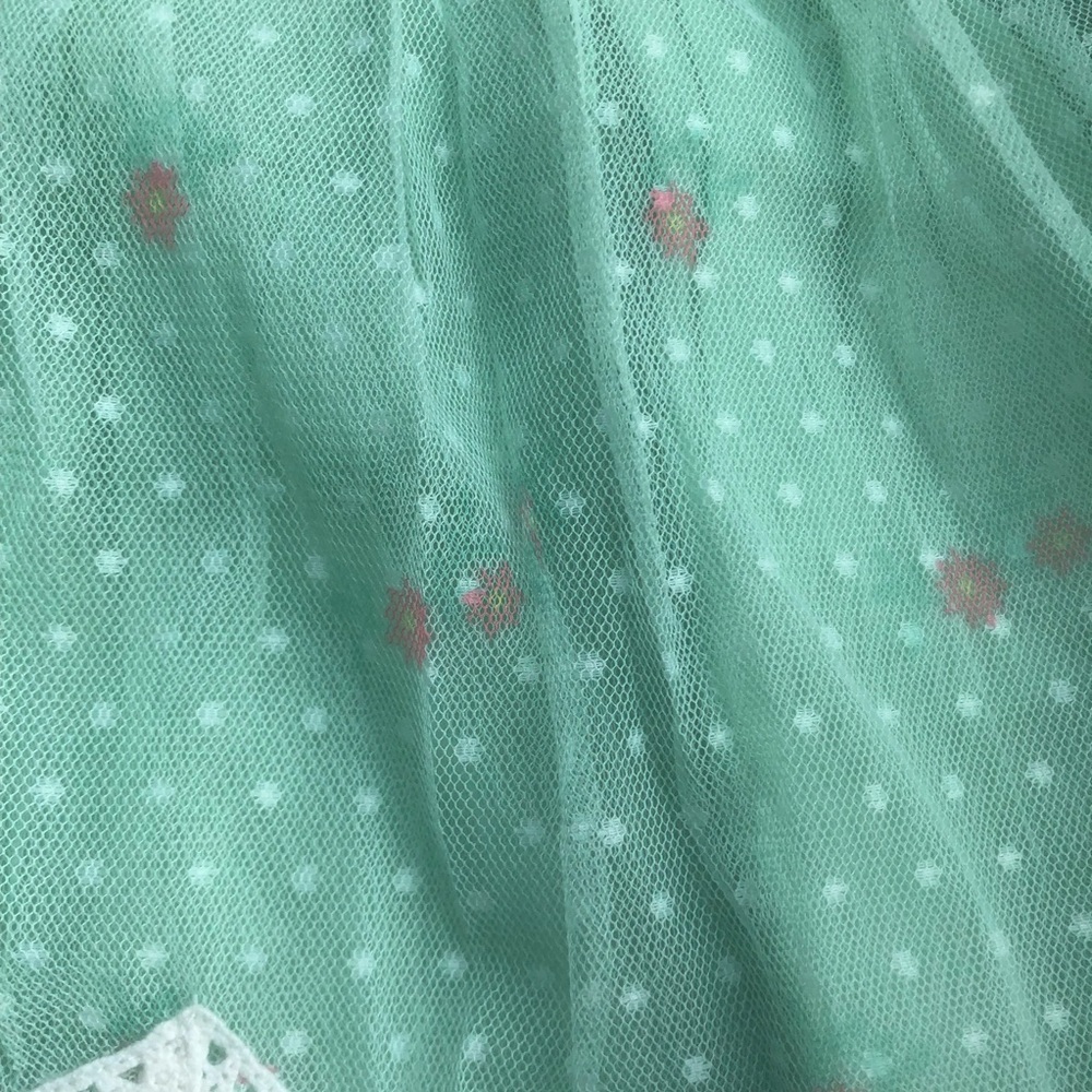 NEW Mini Boden Scallop Hem Tulle Dress in Pistachio Green 3-4 Years - Picture 4 of 8